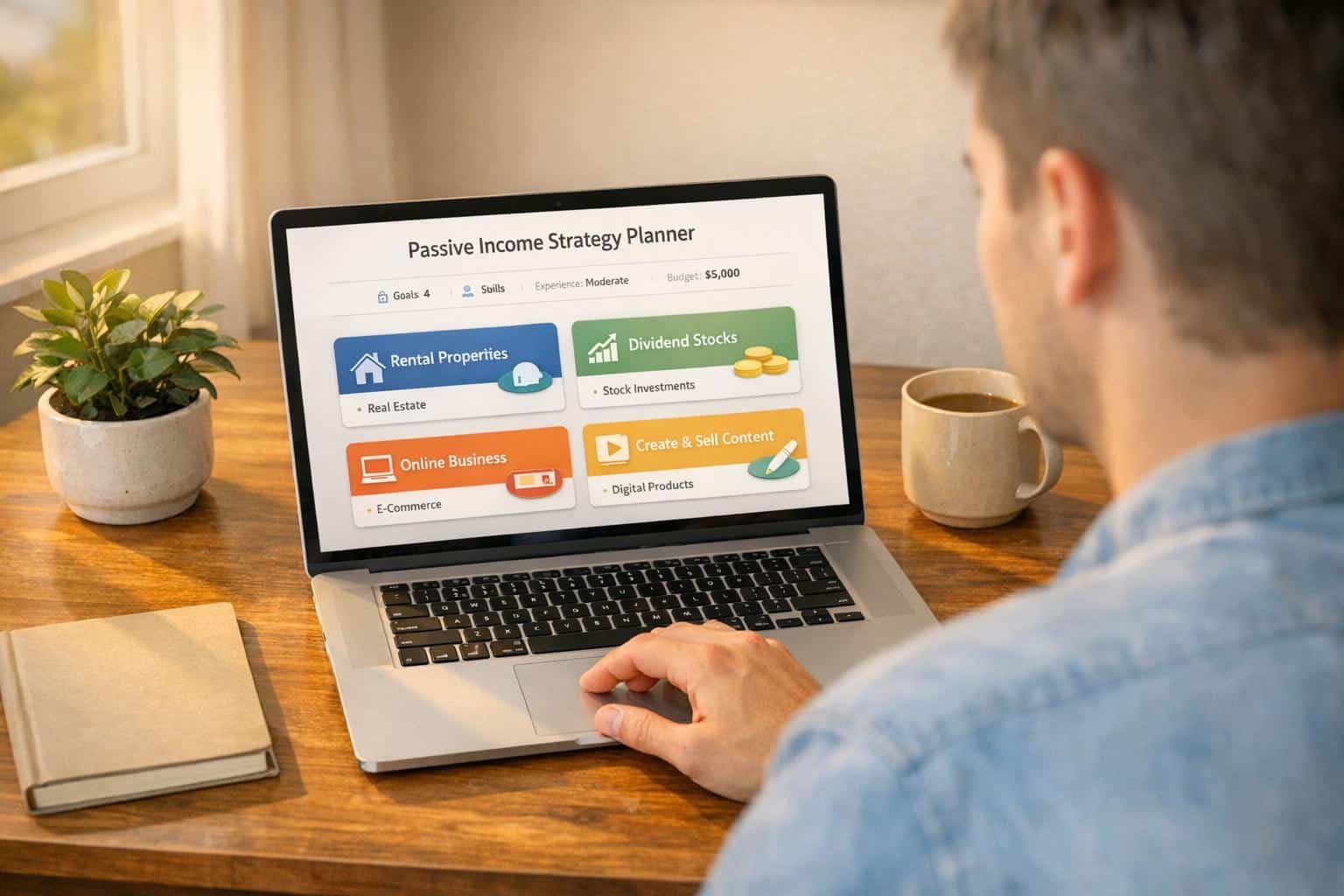 Passive Income Strategy Planner Tool