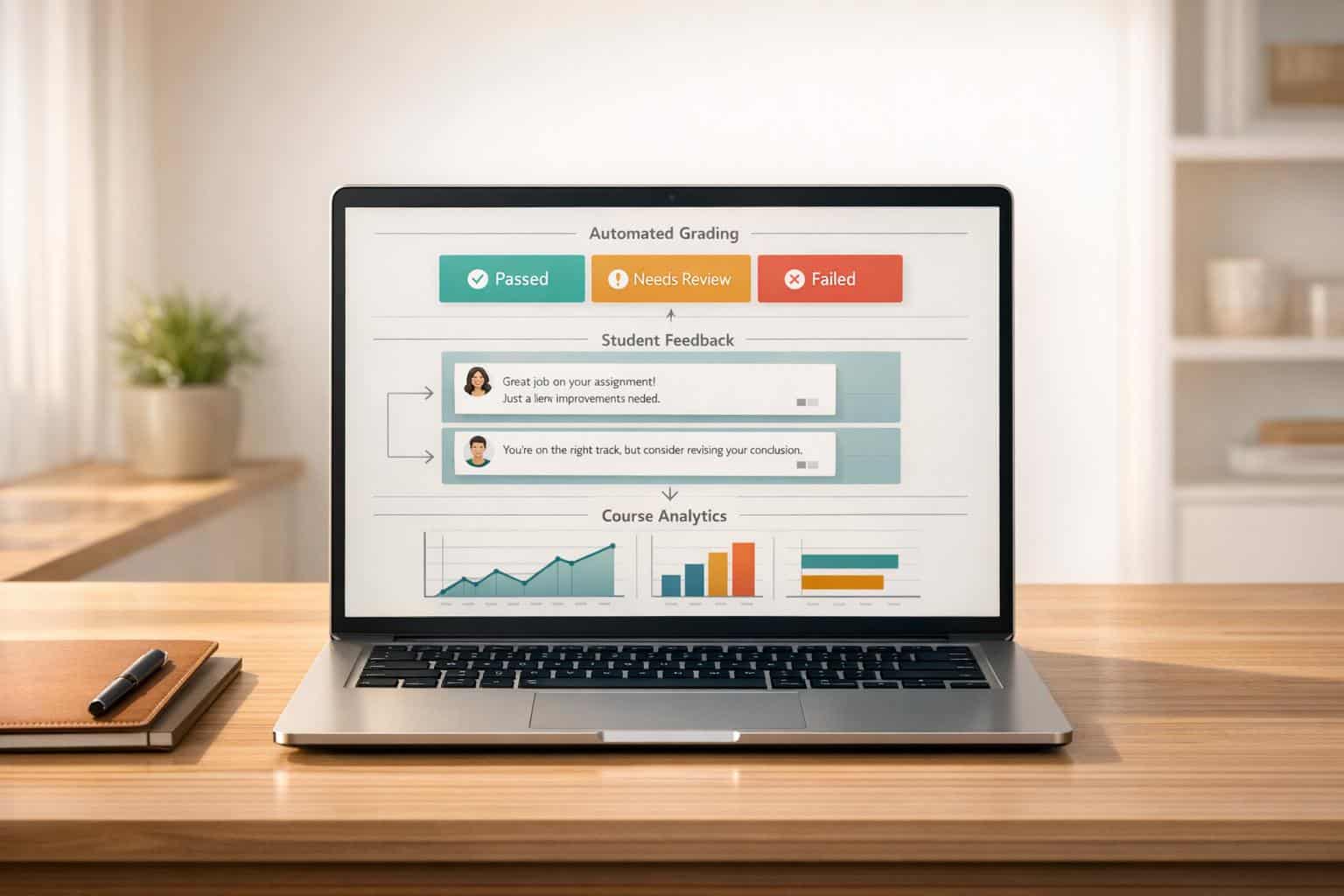AI-Powered Feedback Systems for Online Courses